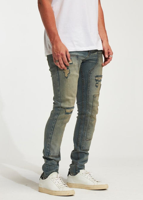 Embellish: Hart 2.0 Patchwork Destroy Denim