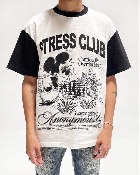 Lifted Anchors: Stress Club Ringer Tee