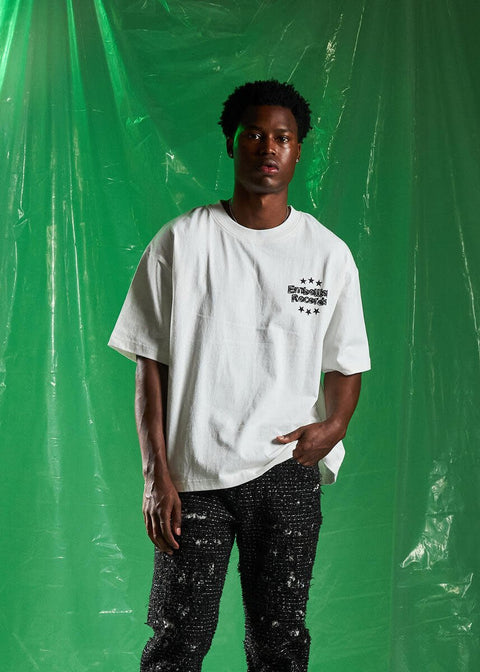 Embellish: Records Box Fit T-Shirts