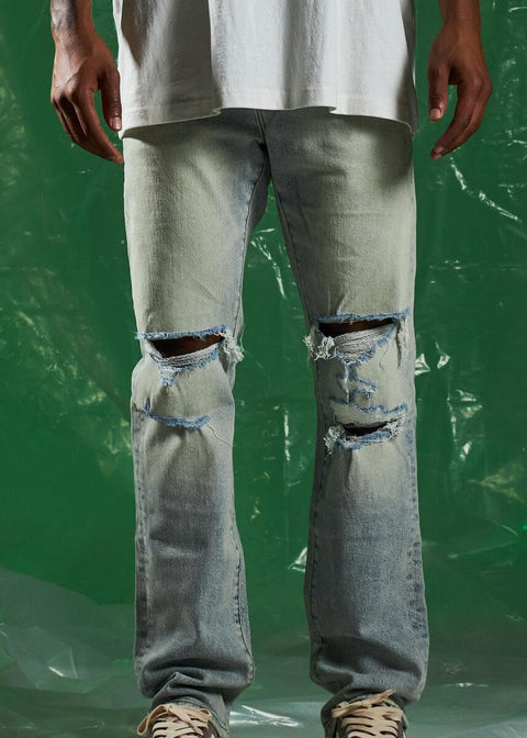 Embellish: Delta Skinny Distressed Denim
