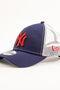 New Era: 940 Trucker NY Yankees Red Logo Snap Cap