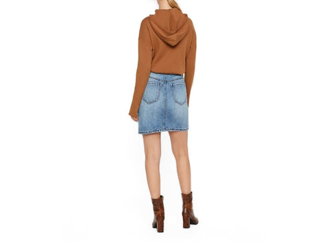 Vero Moda: Alsa Mid Rise Mini Denim Skirt