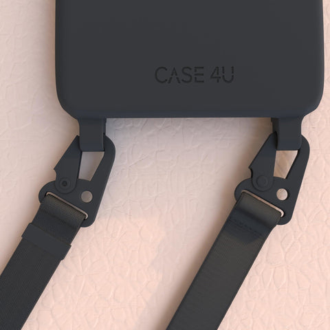 Case 4U: Bracelet et boîtier noir mat