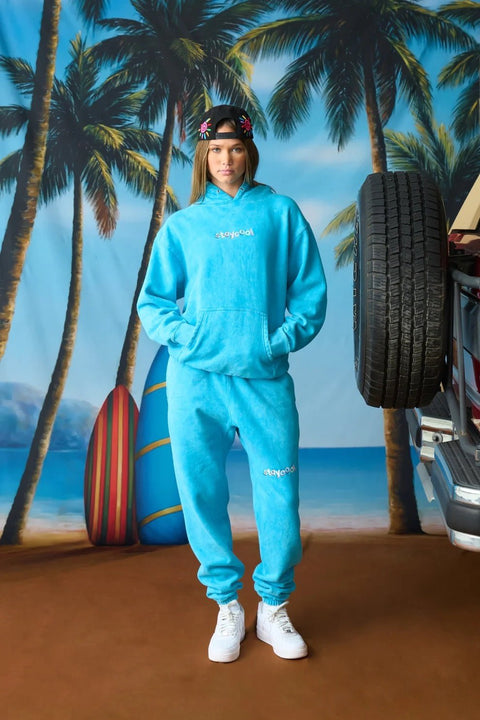 Stay Cool NYC: Classic Mineral Wash Sweatpants