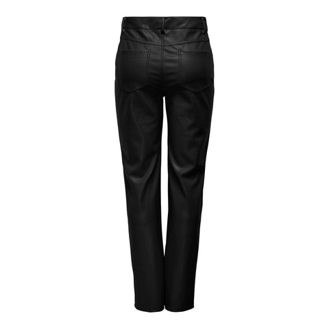 Only: Lorit Faux Leather High-Waisted Pants