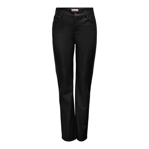 Only: Lorit Faux Leather High-Waisted Pants