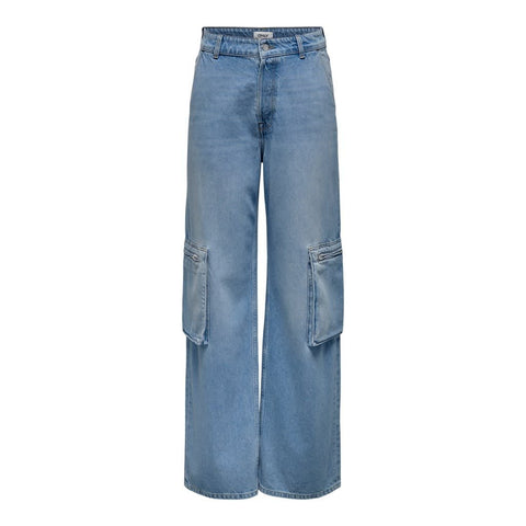 Only : Jean cargo taille haute