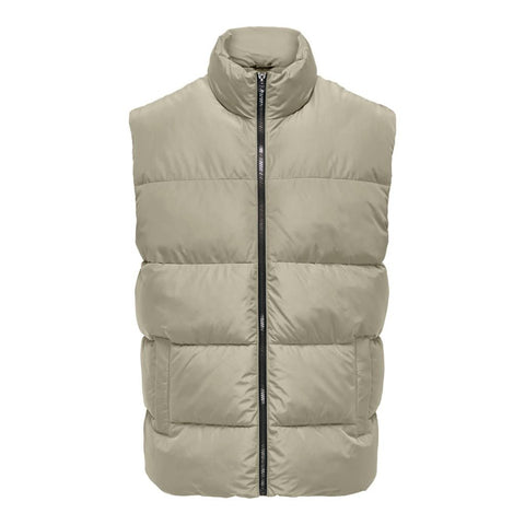 Only & Sons: Melvin Life Puffer Vest - Vintage