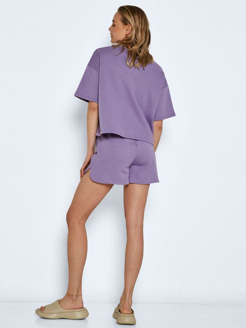 Noisy May: NMKaren S/S Unbrushed Sweat Top