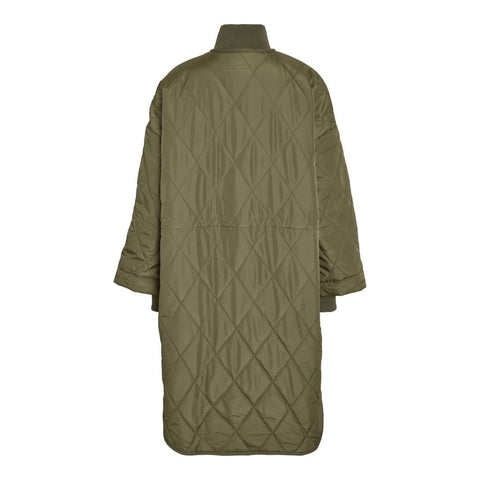 Noisy May: Mockneck Quilted Jacket