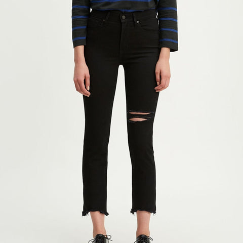 Levi's: 724 High-Rise Straight Crop Jeans
