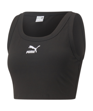 Puma: Classics Cropped Tank Tops