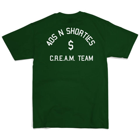 40s & Shorties: Cream Team Tee