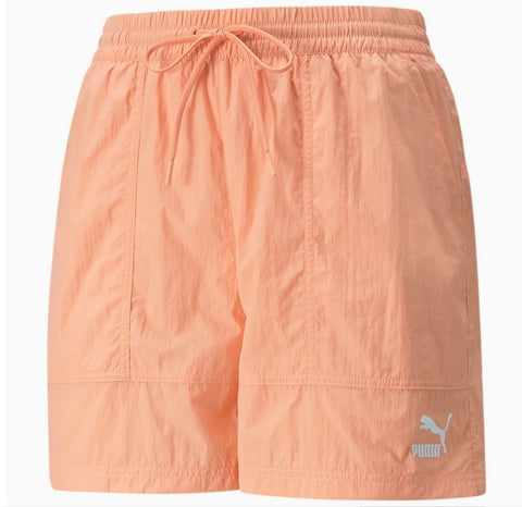 Puma: High Waist Woven Short