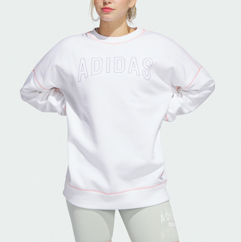 Adidas: Oversized Sportswear Crewneck