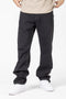 WLKN : Distressed Logo Loose Fit Denim Pants