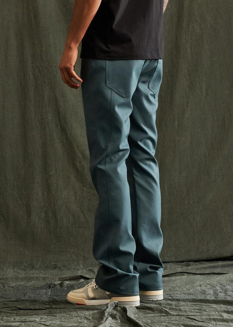 Embellish: Mont Coated Flare Pants