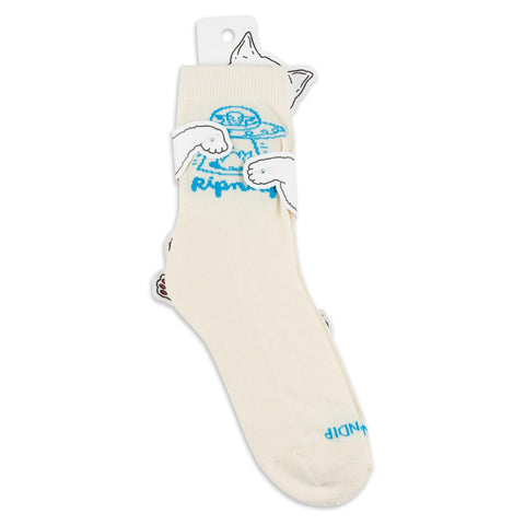 Rip N Dip: Blonde Mid Socks