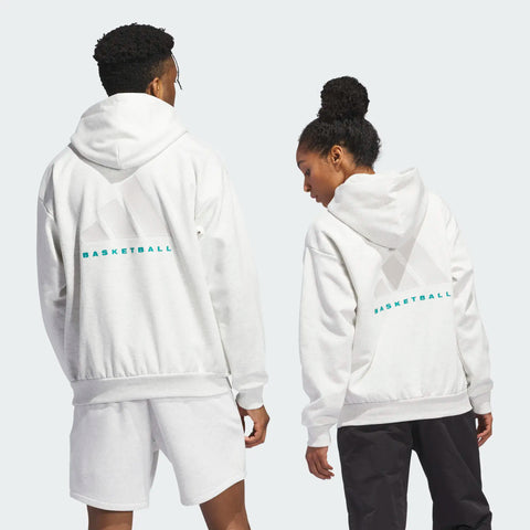 Adidas: Oversized Basketball Hoodie