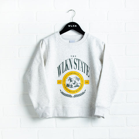 WLKN: Junior WLKN State Crewneck