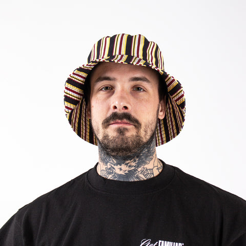 Kangol: 70s Stripe Bucket Hat
