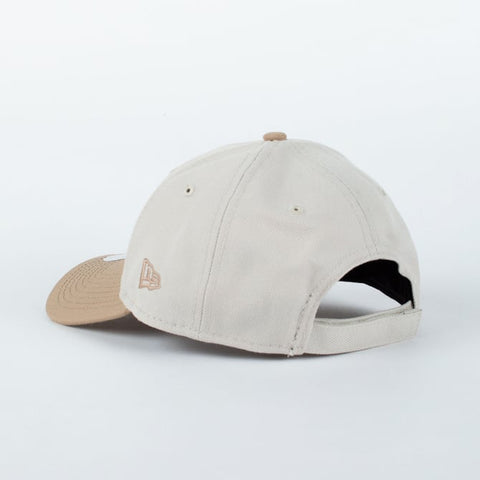 New Era : 940 Women WLKN Varsity Logo 2Tone Cap - Stone/Camel