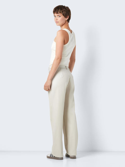 Noisy May: High-Waisted PU Pants