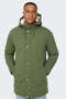 Only & Sons : Alexander Parka Coat - Olive