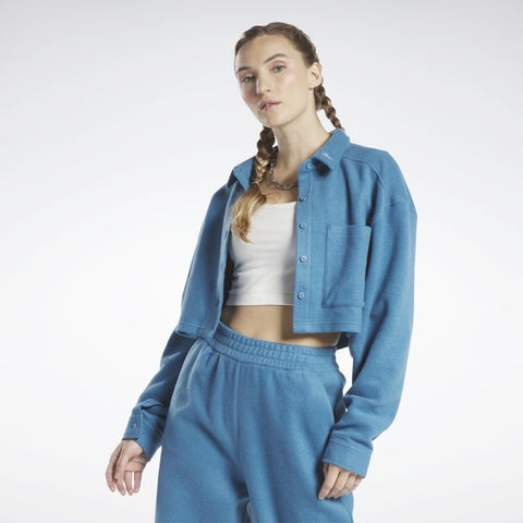 Reebok: Reverse Fleece Layer Jacket