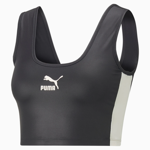 Puma: T7 Shiny Cropped Top