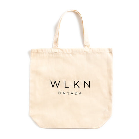 WLKN: The Earth Tote Bag Natural O/S