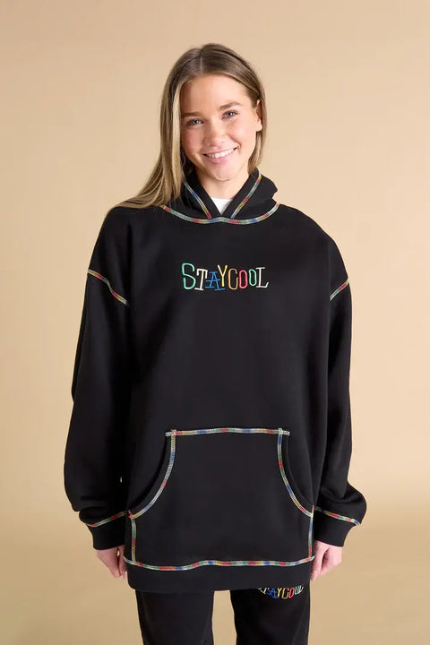 Stay Cool NYC: Tribal Chainstitch Hoodie