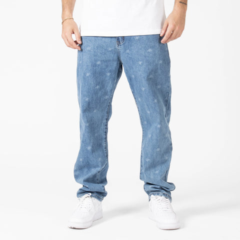 WLKN: The Allover Loose Fit Denim Pants