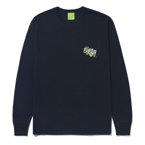 Huf: Quake Mini L/S Pocket Tee