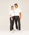 WLKN : Carpenter Loose Fit Denim Pants