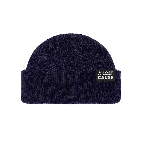 A Lost Cause : Flip Beanie - Navy