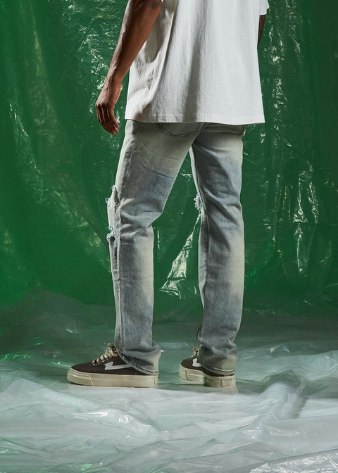 Embellish : Delta Skinny Distressed Denim