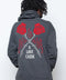 A Lost Cause : Burning Rose Vintage Hoodie