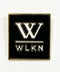 WLKN : Basic Logo Pin Gold Black White O/S