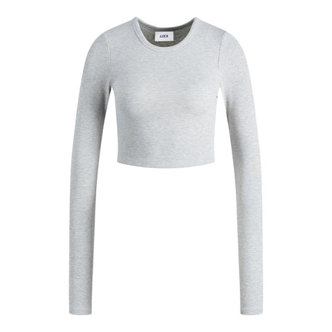 JJXX : Feline Long Sleeve Rib Tee