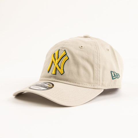 New Era : 920 NY Yankees Gold/Turquoise Logo Cap