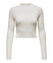 Only: Ella Long-Sleeve Cropped Pullover Knit