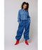 Only : Denim Parachute Pants