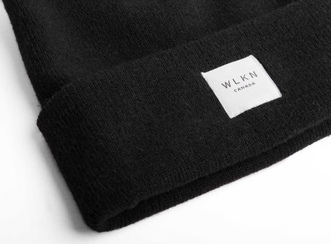 WLKN : Country Label Beanie - Black