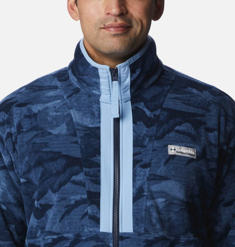 Columbia : Back Bowl Fleece Lightweight - Navy Multi