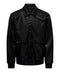 Only & Sons : Collar Faux Leather Jacket