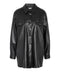 Noisy May : L/S Oversize PU Shirt