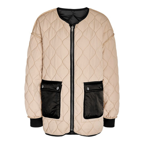 Noisy May: Reversible Quilted Jacket