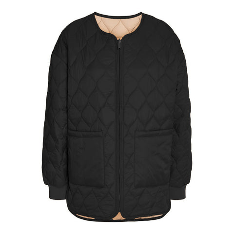 Noisy May : Reversible  Quilted Jacket