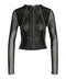 Noisy May : High Neck L/S Mesh Top